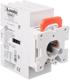 lovato Rozłącznik izolacyjny 3P 40A do wbudowania bez pokrętła GA040C GA040C - Wyłączniki światła i elektryczne - miniaturka - grafika 2