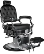 Fotele fryzjerskie - GABBIANO ACTIVESHOP FOTEL BARBERSKI ERNESTO CZARNY AS_125378 - miniaturka - grafika 1