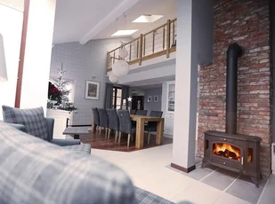 Ekoprojekt 300 Piec wolnostojący koza 10W K9 z wylotem spalin fi 130 z fajerką i z pogrzebaczem spełnia anty-smogowy 30076622 - Piece wolnostojące - miniaturka - grafika 6