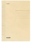Teczki i skoroszyty - FALKEN Skoroszyt kartonowy Falken 100 szt. A4 kremowy z metalową listwą zaciskową do zapełniania od góry lub od dołu. Wyprodukowano w Niemczech. Certyfikat Błękitny Anioł 80000458 - miniaturka - grafika 1