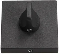 Akcesoria do drzwi - Gamet Szyld drzwiowy kwadratowy wc grafitowy strukturalny PLT-26-WC-LPS01-KW - miniaturka - grafika 1