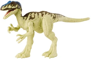 Mattel Jurassic World Atakujące dinozaury Coelurus FPF11/HBX29 194735004188 - Figurki dla dzieci - miniaturka - grafika 6
