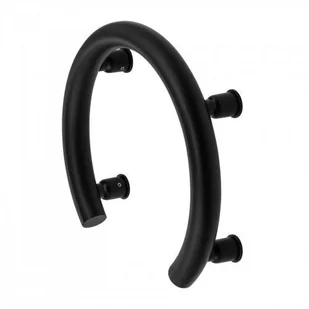 Deante VITAL UCHWYT CZARNY PRZYŚCIENNY W KSZTAŁCIE PODKOWY - Akcesoria do armatury i ceramiki - miniaturka - grafika 4