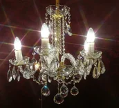 Lampy sufitowe - Elita bohemia Żyrandol kryształowy 5-ramienny - Bohemia L 112/05/06 - miniaturka - grafika 1