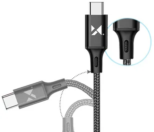 Wozinsky kabel USB - USB Typ C 2,4A 2m czarny(WUC-C2B) - Kable USB Wozinsky kabel USB - USB Typ C 2,4A 2m czarny(WUC-C2B) - Kable USB - miniaturka - grafika 2