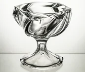 Kryształy - Crystaljulia Owocarka na nodze naczynie 14277) - miniaturka - grafika 1