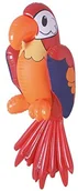 Materace dmuchane i koła do pływania - Widmann 2465p  dekoracyjna papuga nadmuchiwany, około 60 cm, jeden rozmiar, Multicoloured SA-2465P - miniaturka - grafika 1
