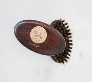 Lullalove Lullalove Szczotka do Włosów i Brody LULLALOVE29 - Szczotki do masażu - miniaturka - grafika 2