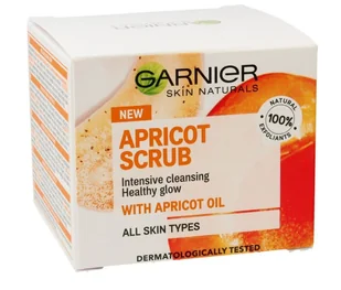 Naturals Garnier Garnier Skin Apricot Scrub peeling morelowy intensywne oczyszczenie 50ml - Peelingi do ciała - miniaturka - grafika 3