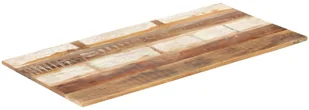 vidaXL Prostokątny blat stołowy, 60x120 cm, 15-16 mm, drewno z odzysku vidaXL - Blaty meblowe i parapety okienne - miniaturka - grafika 11