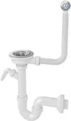 Syfony - Laveo LAVEO SYFON 3,5" BIAŁY OKS 223T - miniaturka - grafika 1