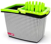 Miotły, szufle, mopy - York Wiadro z wyciskaczem Pepita 15l - miniaturka - grafika 1