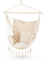 Outtec Fotel brazylijski, hamak Boho XXL Outtec O-66243 - Huśtawki - miniaturka - grafika 2
