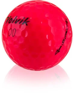 VOLVIK Piłki golfowe VOLVIK POWER SOFT (czerwony) 818615026298 - Golf - miniaturka - grafika 3