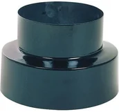 Kominy i akcesoria - Unbekannt WOLF Pack 22010955  redukcja 120 do 110 MM do piec kominkowy szklany emalii,) czarna - miniaturka - grafika 1