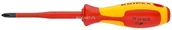 Śrubokręty - Knipex 98 24 01 SL Wkrętak (Slim) do wkrętów z gniazdem płasko-krzyżowym VDE 98 24 01 SL - miniaturka - grafika 1