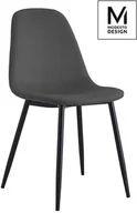 Krzesła - Modesto Design MODESTO krzesło LUCY szare welur metal - miniaturka - grafika 1