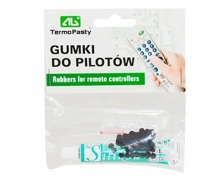Gumki Przewodzące Do Pilota Pilotów 100szt + Klej - Piloty - miniaturka - grafika 2