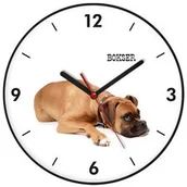 Zegary - Atrix Zegar kolorowy ścienny pies bokser ATE900PB - miniaturka - grafika 1