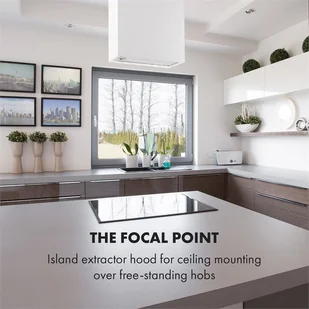 Klarstein CGCH3-Structura-WH - Okapy kuchenne - miniaturka - grafika 6