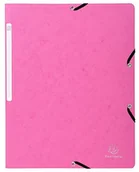 Koszulki na dokumenty - Exacompta 5560e Eckspannmappe (karton Manila firmy, 400 G, DIN A4) Fuchsia 3130630055600 - miniaturka - grafika 1