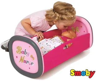 Smoby Baby Nurse Kołyska 7600220313 - Akcesoria dla lalek - miniaturka - grafika 2