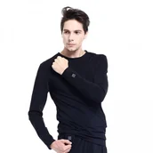 Bielizna sportowa męska - Glovii Koszulka GJ1 Black (ogrzewana) - miniaturka - grafika 1