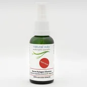 Serum do twarzy - Natural way Serum kolagen i elastyna Ujędrnienie Natural Way 30ml 595F-93352 - miniaturka - grafika 1