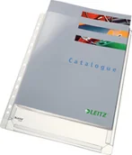 Pozostałe książki - . Koszulka na dokumenty Leitz poszerzana A4 przeźroczysta 170um (47563003) - miniaturka - grafika 1