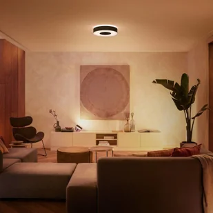 Philips Hue Hue Infuse lampa sufitowa 38,1cm, czarna - Lampy sufitowe - miniaturka - grafika 3
