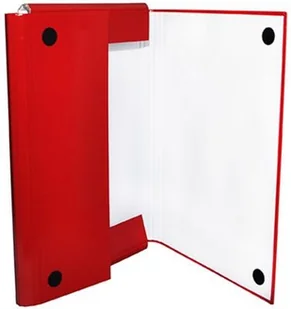 OFFICE PRODUCTS Teczka z rzepem OFFICE PRODUCTS PP A4/4 cm 3-skrz bordowa - Grzechotki dla dzieci - miniaturka - grafika 3