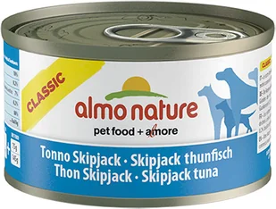 Almo Nature Classic Dog Tuńczyk Skipjack puszka 95g - Mokra karma dla psów Almo Nature Classic Dog Tuńczyk Skipjack puszka 95g - Mokra karma dla psów - miniaturka - grafika 1
