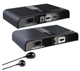 Techly Extender HDMI HDbitT po PLC Powerline, do 300m FullHD z IR, czarny 021611 - Części i akcesoria do laptopów - miniaturka - grafika 7