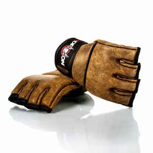 Mr. Dragon Rękawice MMA Mr. Dragon Old School  Rozmiar odzieży: XL 220300-BR/OW_XL - Rękawice bokserskie - miniaturka - grafika 2