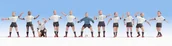Figurki dla dzieci - Noch Figury TT No zestaw piłka nożna Team - miniaturka - grafika 1