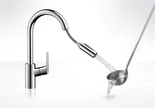 Hansgrohe Focus inox 31815800 - Baterie kuchenne - miniaturka - grafika 2
