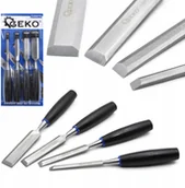 Młotki - MODECO Dłuta Do Drewna Zestaw Dłut Stolarskie 4szt 6-24mm - miniaturka - grafika 1