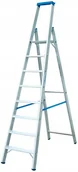 Drabiny - Krause Drabina domowa magazynowa (7 stopni+podest) - miniaturka - grafika 1