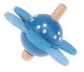 Zabawki interaktywne dla dzieci - Goki Bączek kwiatek niebieski - miniaturka - grafika 1