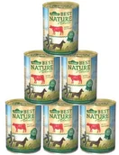 Mokra karma dla psów - Dehner Best Nature karma dla psów, dorosłe bydło i ryż z olejem dystansowym - miniaturka - grafika 1