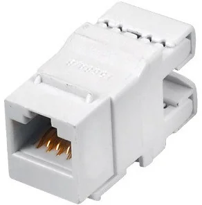 A-LAN Gniazdo keystone RJ45 UTP kat.6 LSA Q-lantec MKN-U6-1 - Wtyczki i adaptery - miniaturka - grafika 2
