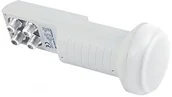 Konwertery satelitarne - Telestar SKYQUAD LNB (nadaje się do 40 MM uchwyt LNB, HDTV, do podłączenia do 4 odbiorników) 5930505 - miniaturka - grafika 1