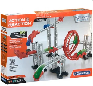 Clementoni Akcja Reakcja Zabawa Naukowa - Zabawki konstrukcyjne - miniaturka - grafika 5