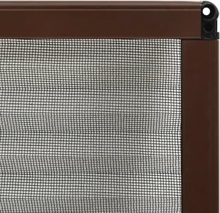 VidaXL Plisowana moskitiera okienna, aluminium, brązowa, 60x80 cm 148653 VidaXL - Moskitiery - miniaturka - grafika 6