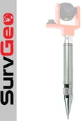 Sprzęt geodezyjny - SURVGEO SurvGeo mini tyczka do lustra 18,5cm mocowanie 5/8" 500-10G - miniaturka - grafika 1