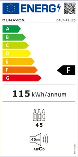 Dunavox DAUF-45.125DOP.TO - Chłodziarki do wina - miniaturka - grafika 2