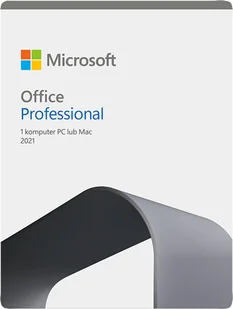 Microsoft ESD Office Professional 2021 Win AllLng EuroZone DwnLd 269-17186 Zastępuje P/N 269-17068 - Programy biurowe - miniaturka - grafika 2