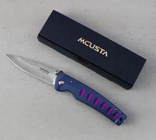 Mcusta Zanmai Katana VG-10 Blue/Purple 8,5 cm MC-0043C - Noże - miniaturka - grafika 2