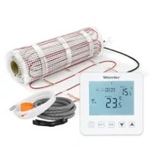 Ogrzewanie podłogowe - Warmtec Mata grzejna + regulator temperatury + akcesoria Kompletny zestaw DS2-30/PRT-01 3,0 m2 170W/m2) Wi-Fi PROMOCJA! - miniaturka - grafika 1
