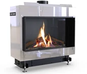 Kominki gazowe - Defro Wkład gazowy Defro Vital 37 S gaz propan - miniaturka - grafika 1